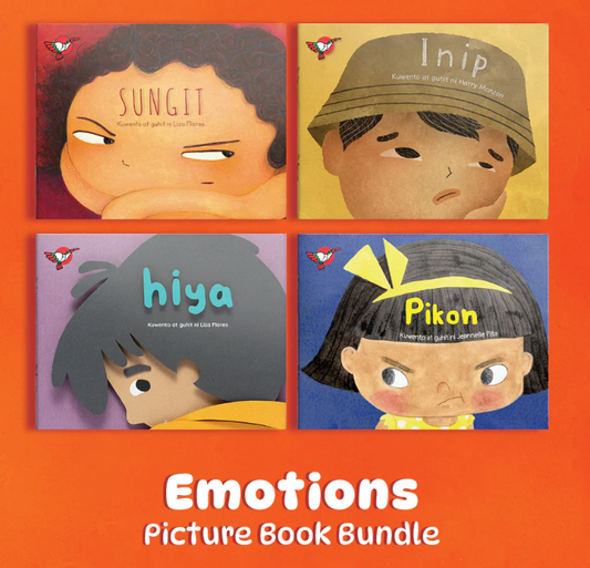 Emotions Picture Book Bundle (Sungit, Inip, Hiya & Pikon)