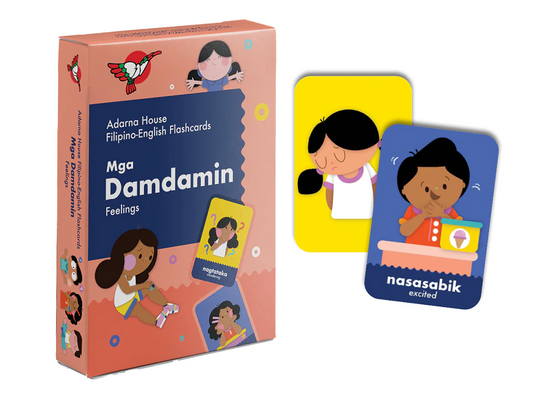 Adarna Filipino-English Flashcards: Mga Damdamin (Set 3)