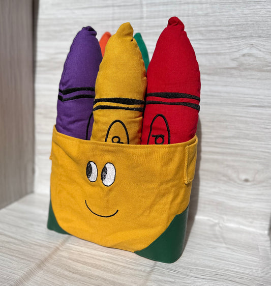 Crayon Pillow Set